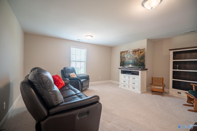 24337 Beacon Cir, Athens, AL 35613 - living room with light colored carpet and baseboards