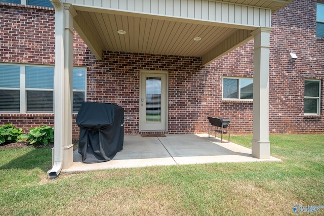 24337 Beacon Cir, Athens, AL 35613 - view of patio / terrace featuring grilling area