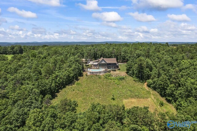 8879 County Road 27, Springville, AL 35146 - view from above of property with a forest