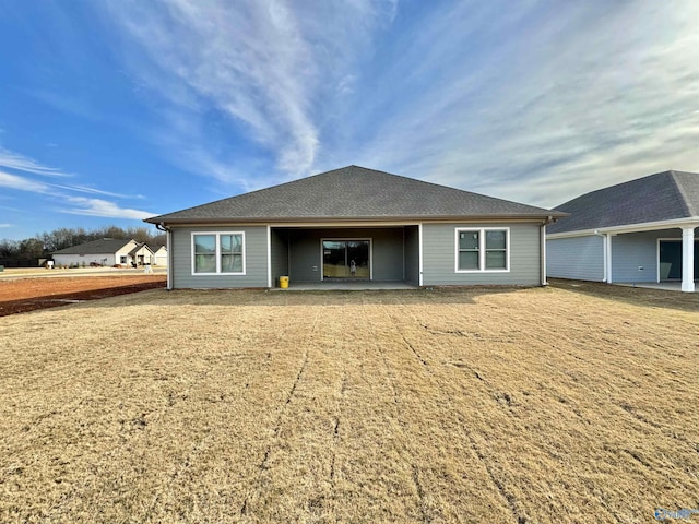 203 Shangrila Way, Meridianville, AL 35759 - back of property featuring a patio area