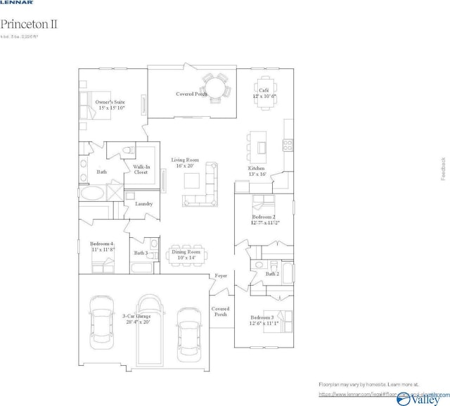 203 Shangrila Way, Meridianville, AL 35759 - property floor plan