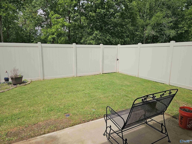 2031 Blake Bottom Rd Unit 2, Huntsville, AL 35806 - fenced backyard with a patio