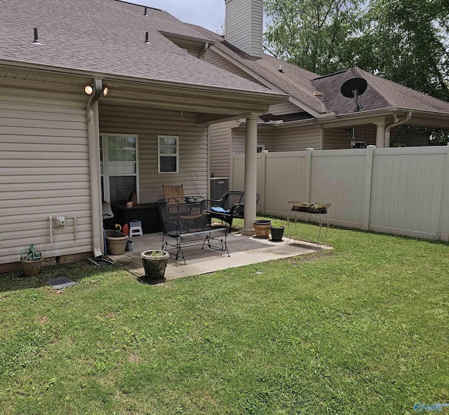 2031 Blake Bottom Rd Unit 2, Huntsville, AL 35806 - view of yard featuring a patio area