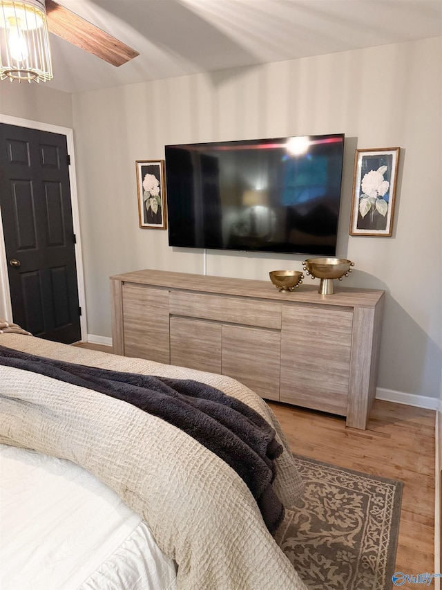 659 Vaughn Bridge Rd NW, Hartselle, AL 35640 - bedroom featuring light wood-style floors and baseboards