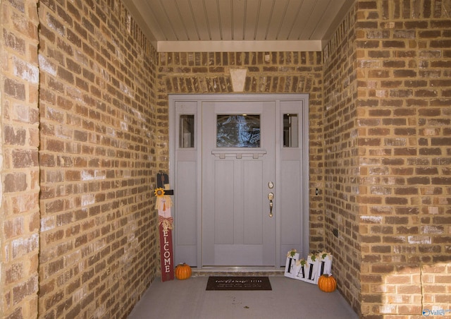 view of entrance to property