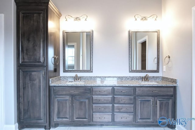 HUNTINGTONB Newby Chapel Rd, Athens, AL 35613 - full bathroom with double vanity