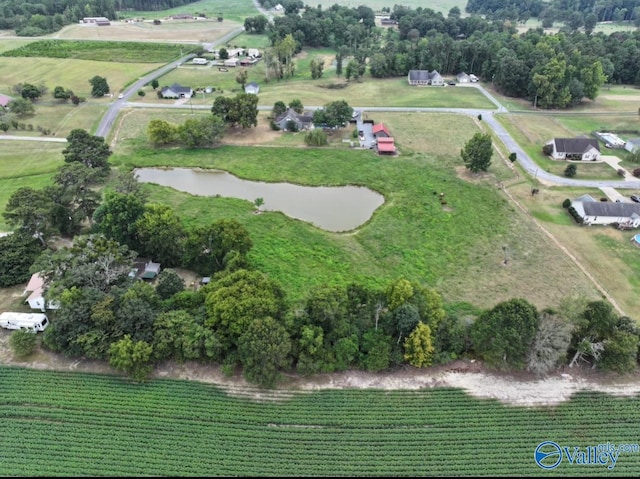 bird's eye view featuring a rural view