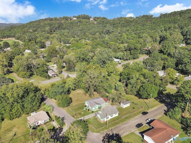 1013 Hermosa Ave, Gadsden, AL 35901 - bird's eye view with a wooded view