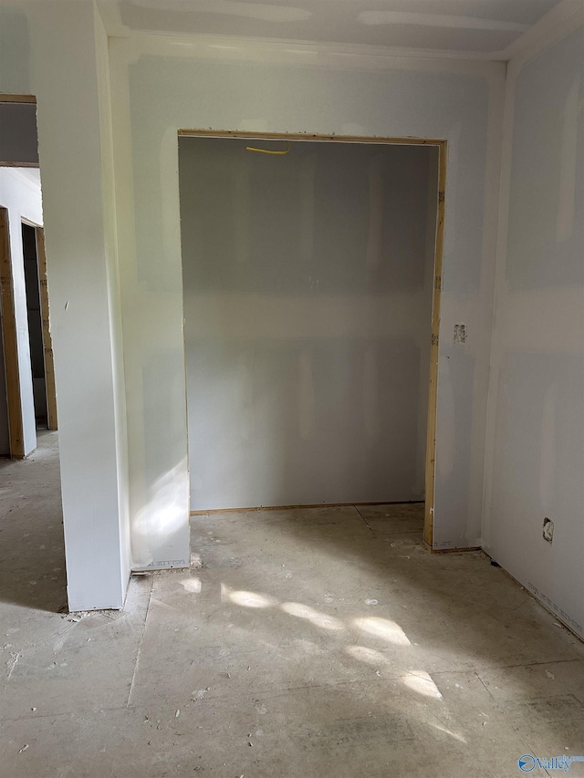 view of empty room