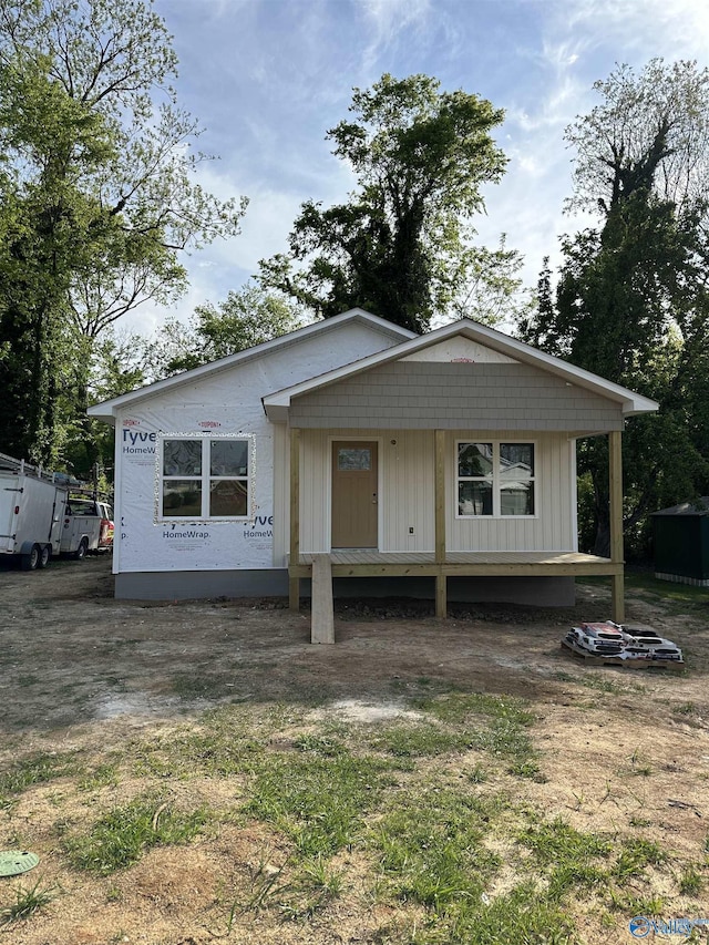 view of front of house
