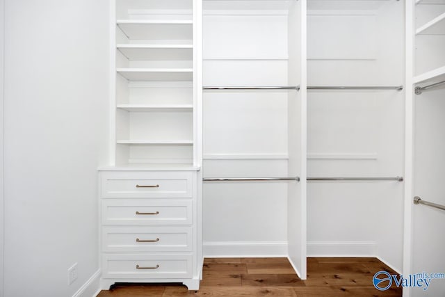 view of closet