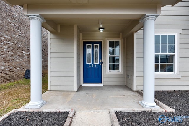 view of entrance to property