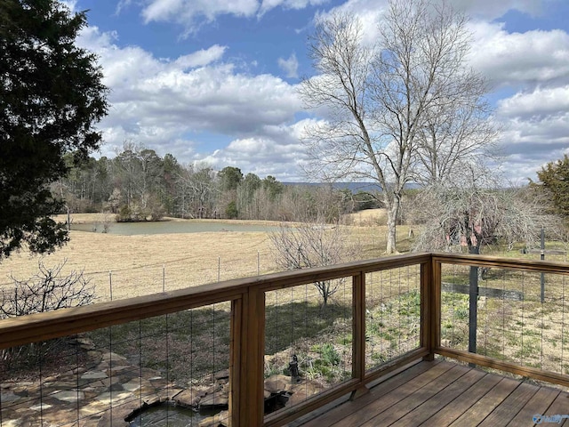 view of deck