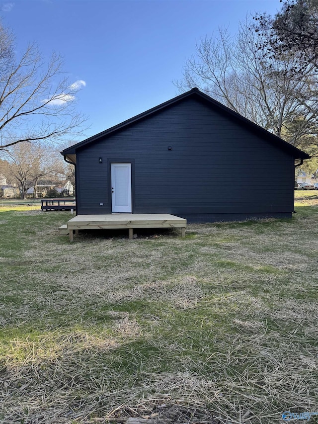 view of side of home