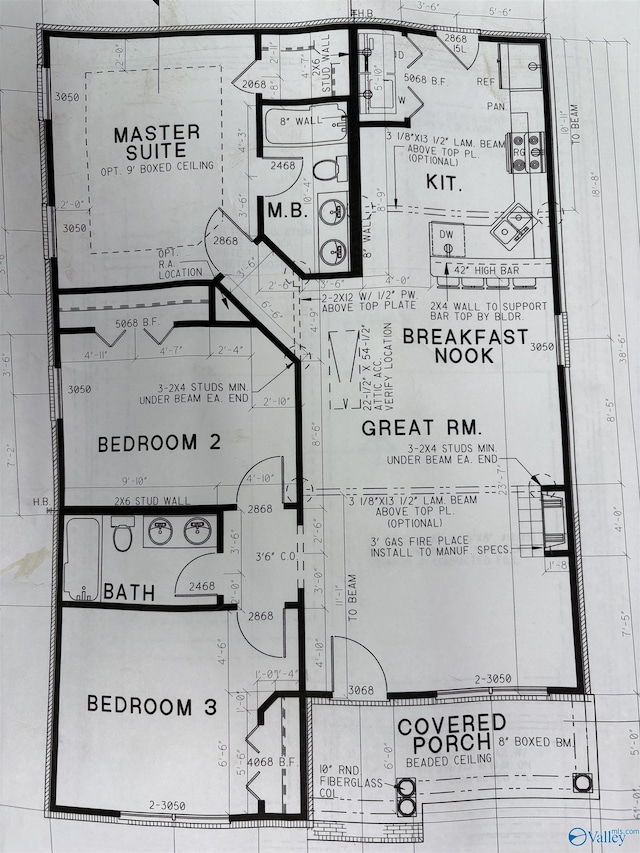 view of layout