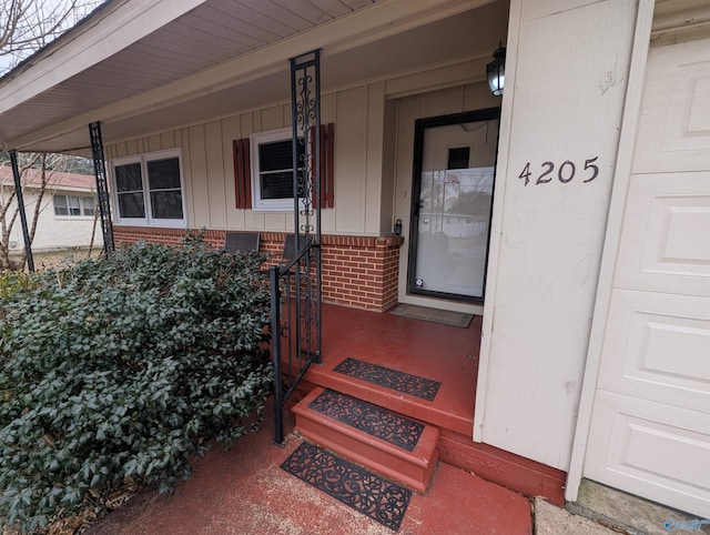 view of entrance to property