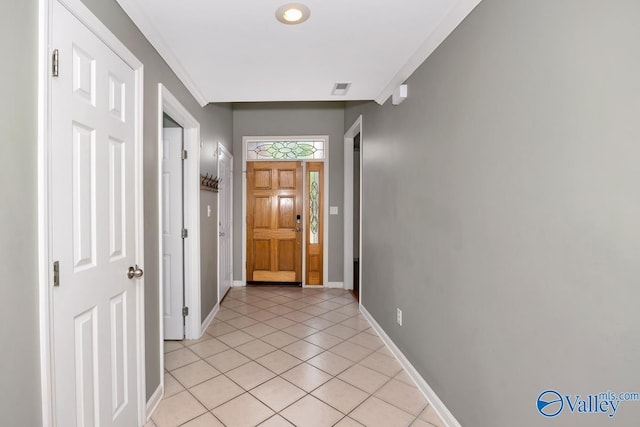 114 Canterbury Dr, Madison, AL 35758 - hall with baseboards and light tile patterned flooring