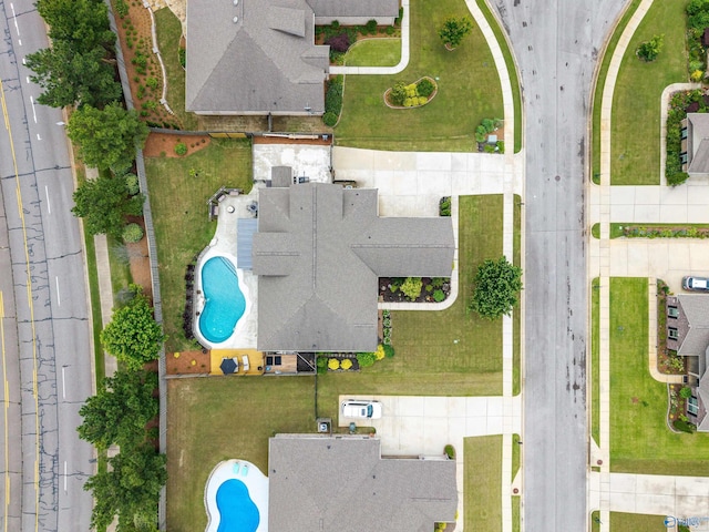 7417 Nature Walk Way SE, Owens Cross Roads, AL 35763 - aerial view of a pool area
