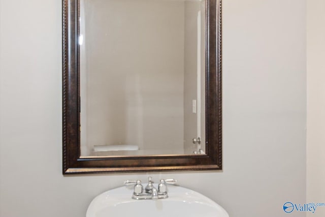 bathroom with a sink