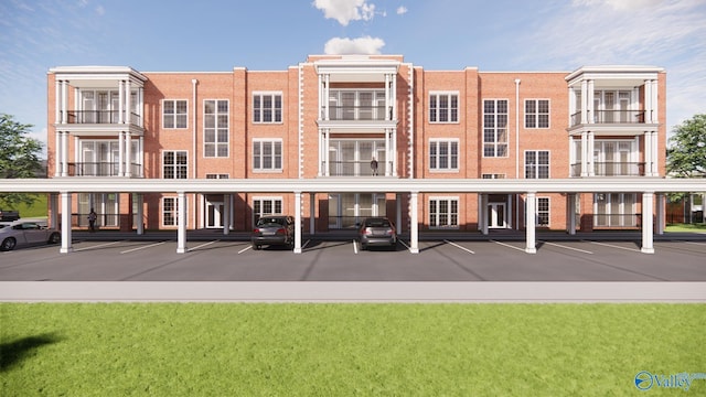 6103C Randolph Ave Unit 3C, Huntsville, AL 35801 - view of building exterior with covered parking