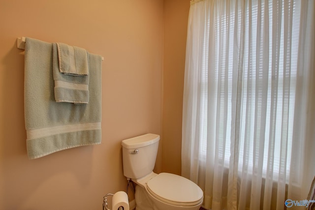 bathroom with toilet