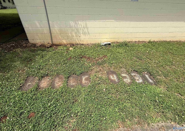 3004 SW Clopton St Unit 28, Huntsville, AL 35805 - exterior view of concrete block siding