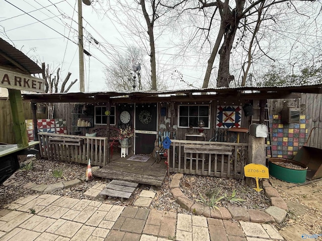 view of back of house