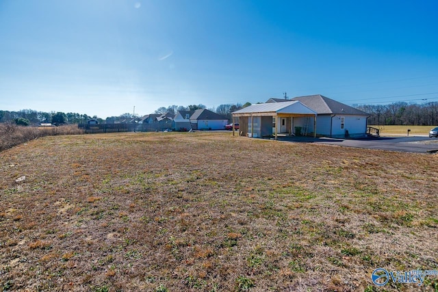 view of yard