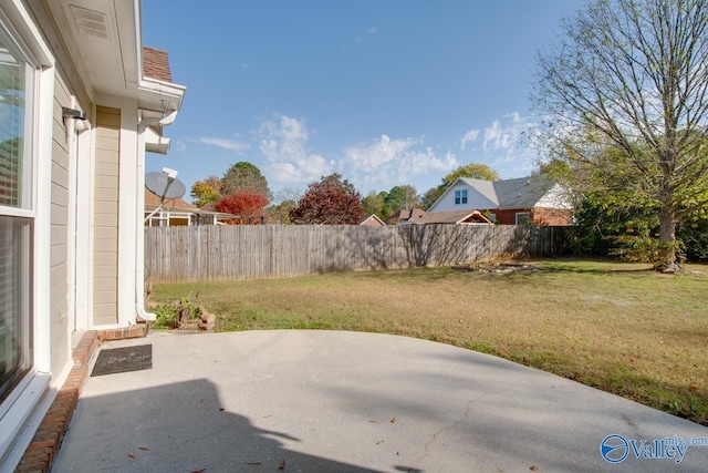 107 Palomino Ct, Madison, AL 35758 - fenced backyard featuring a patio