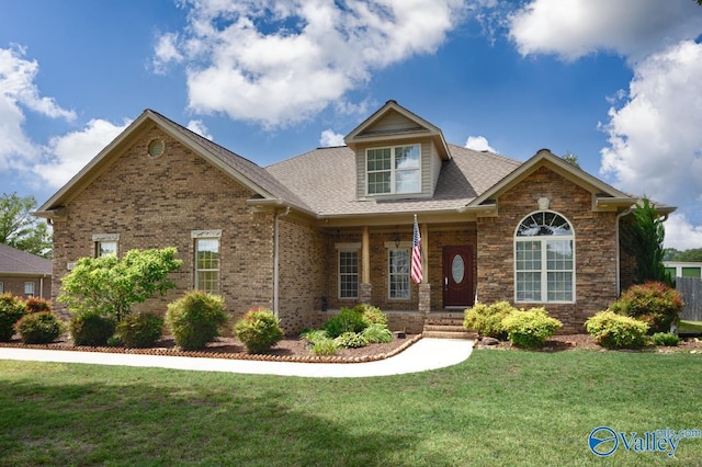 105 Patdean Dr, Huntsville, AL 35811 - view of front facade featuring a front lawn and brick siding