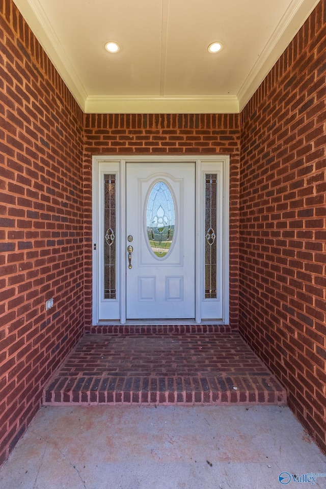 101 Tempo Cir, Harvest, AL 35749 - property entrance with brick siding