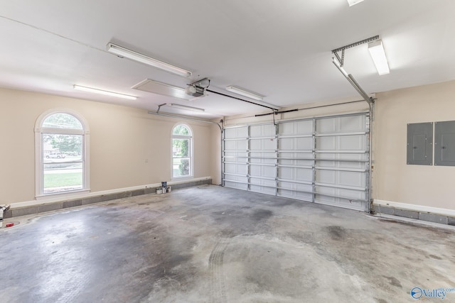 101 Tempo Cir, Harvest, AL 35749 - garage with a garage door opener and electric panel
