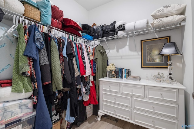 413 Lando Cain Rd, Hartselle, AL 35640 - spacious closet featuring wood finished floors
