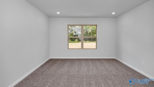 409 Jackson Point Cir, Huntsville, AL 35811 - empty room featuring carpet flooring, baseboards, and recessed lighting