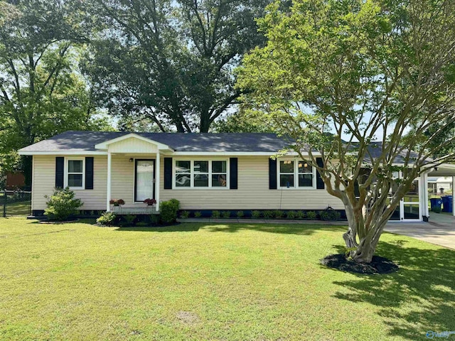 403 Taylor Rd, Glencoe, AL 35905 - view of front of home featuring a carport