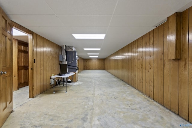 1025 Berkley Rd, Arab, AL 35016 - finished basement with wood walls