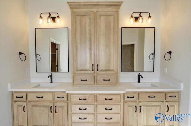 13888 Mallard Dr, Madison, AL 35756 - bathroom with double vanity
