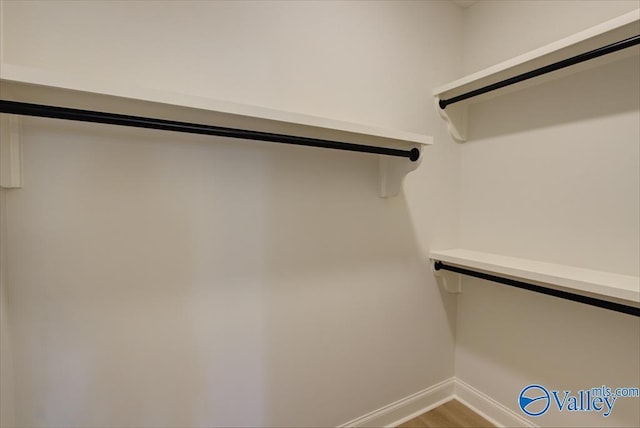 13888 Mallard Dr, Madison, AL 35756 - walk in closet with wood finished floors