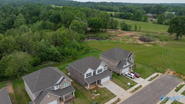 140 Amelia Dr, Harvest, AL 35749 - bird's eye view of a forest