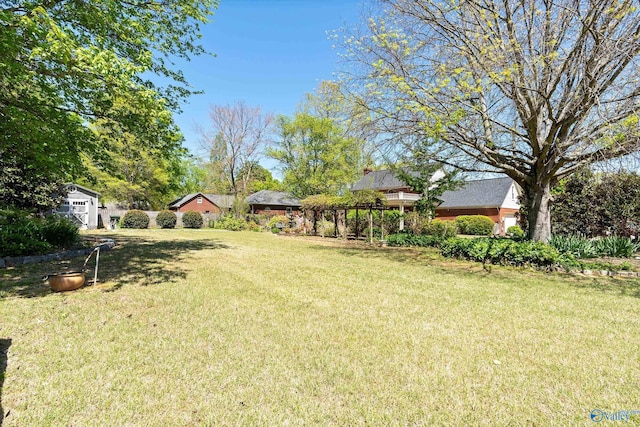view of yard