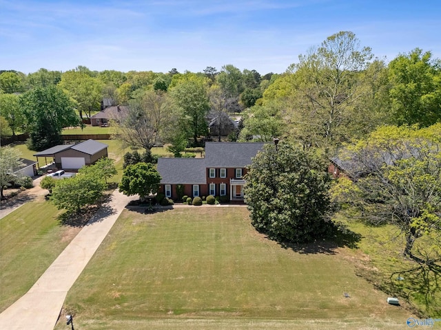drone / aerial view