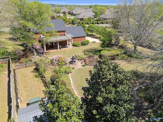 aerial view