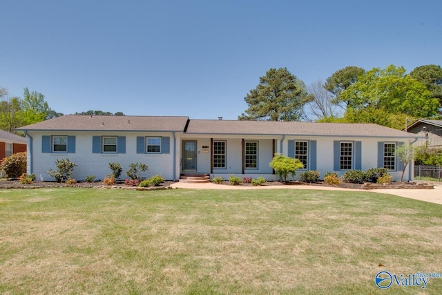 3206 Riley Rd SW, Huntsville, AL 35801 - single story home with a front lawn and brick siding