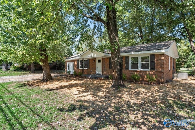 view of ranch-style house