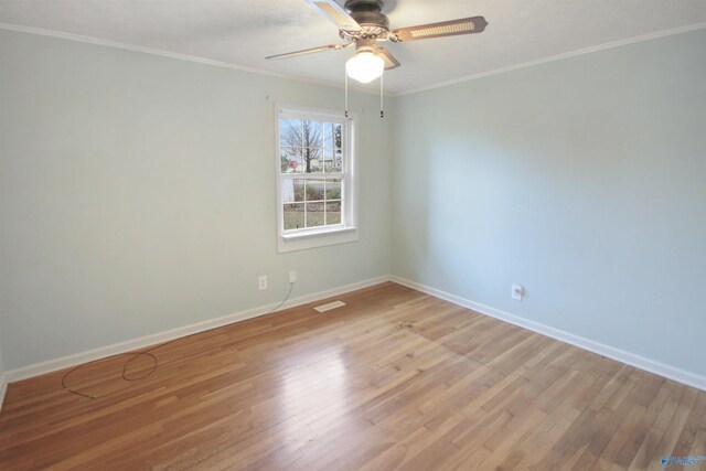 living room with ceiling fan and light wood-type flooring