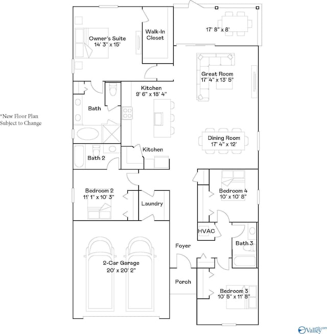 17812 Emma Jo Ln, Athens, AL 35611 - home floor plan
