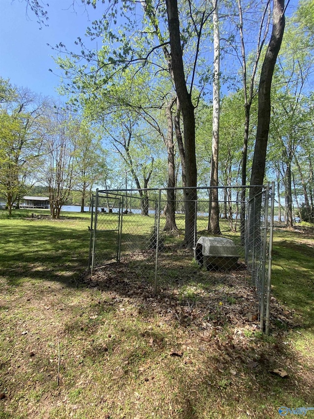 1702 Roseberry Dr, Scottsboro, AL 35769 - view of yard featuring fence