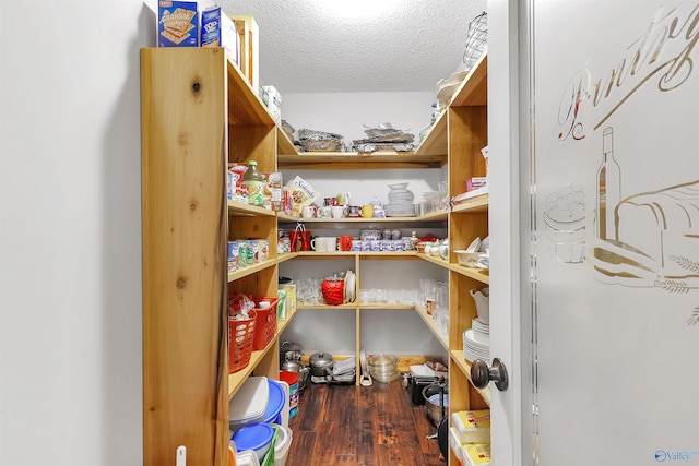 view of pantry