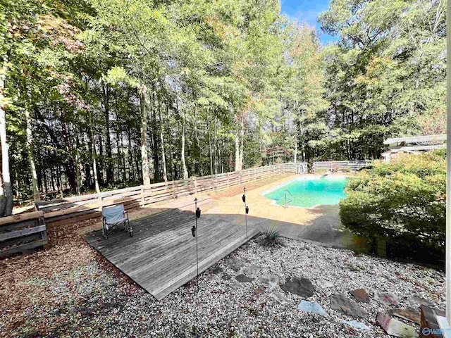 view of pool
