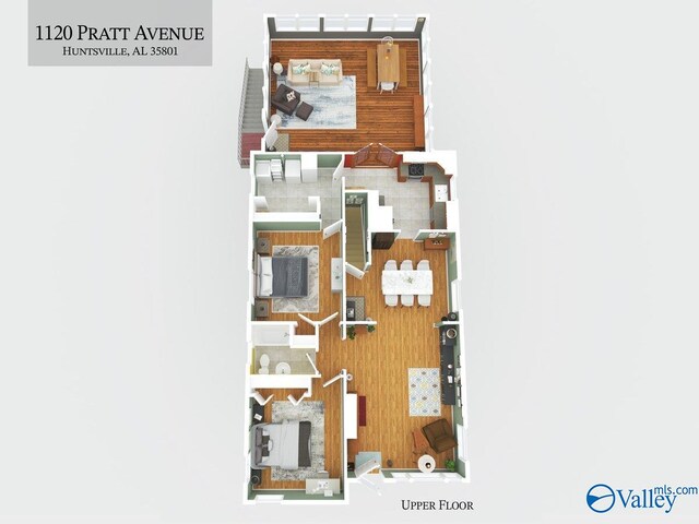 1120 NE Pratt Ave, Huntsville, AL 35801 - view of layout